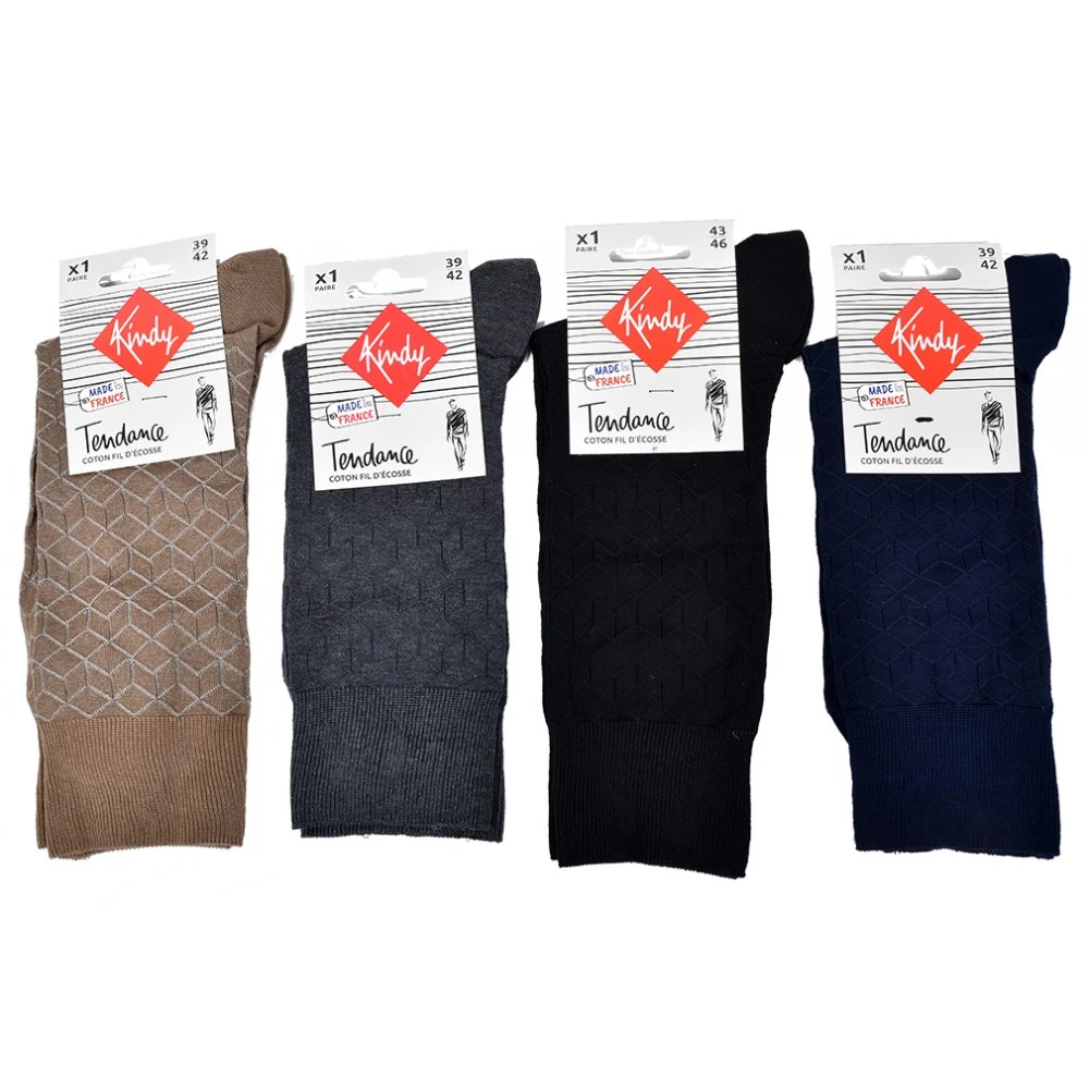Chaussettes Homme KINDY En Coton -Assortiment Modèles Photos Selon Arrivages- 5 Chaussettes Homme KINDY En Coton -Assortiment Modèles Photos Selon Arrivages- – Image 3