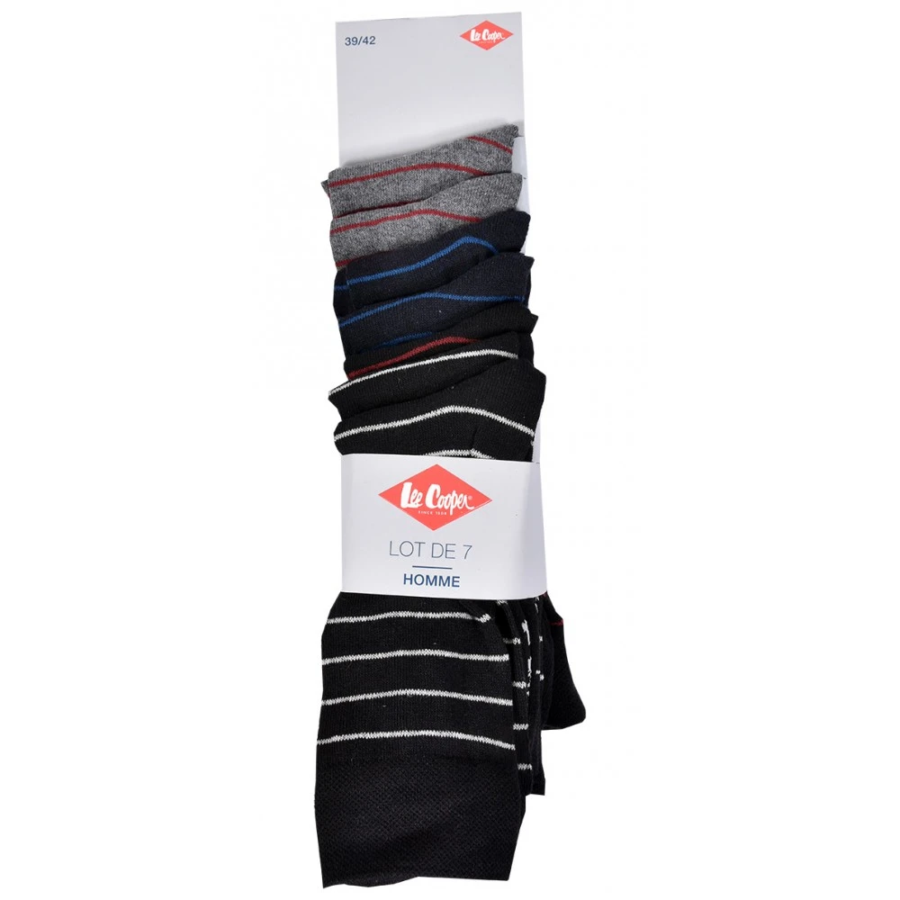 Chaussettes Homme LEE COOPER Urbain, Confort En Coton -Assortiment Modèles Photos Selon Arrivages- 17 Chaussettes Homme LEE COOPER Urbain, Confort En Coton -Assortiment Modèles Photos Selon Arrivages- – Image 15