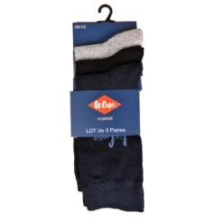 Chaussettes Homme LEE COOPER Urbain, Confort En Coton -Assortiment Modèles Photos Selon Arrivages- 19 Chaussettes Homme LEE COOPER Urbain, Confort En Coton -Assortiment Modèles Photos Selon Arrivages- -Kappa Magasin chaussettes homme lee cooper urbain confort en coton assortiment modeles photos selon arrivages 1 2