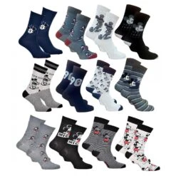 Chaussettes HOMME Licence PACK DE 12 PAIRES SURPRISE -Kappa Magasin chaussettes homme licence pack de 12 paires surprise 19