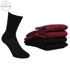 Chaussettes Homme Lot De 4 Fil D'Ecosse -Kappa Magasin chaussettes homme lot de 4 fil d ecosse 11