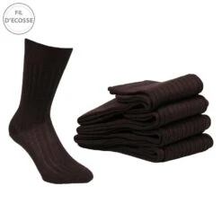 Chaussettes Homme Lot De 4 Fil D'Ecosse -Kappa Magasin chaussettes homme lot de 4 fil d ecosse 19