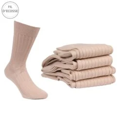 Chaussettes Homme Lot De 4 Fil D'Ecosse -Kappa Magasin chaussettes homme lot de 4 fil d ecosse 3