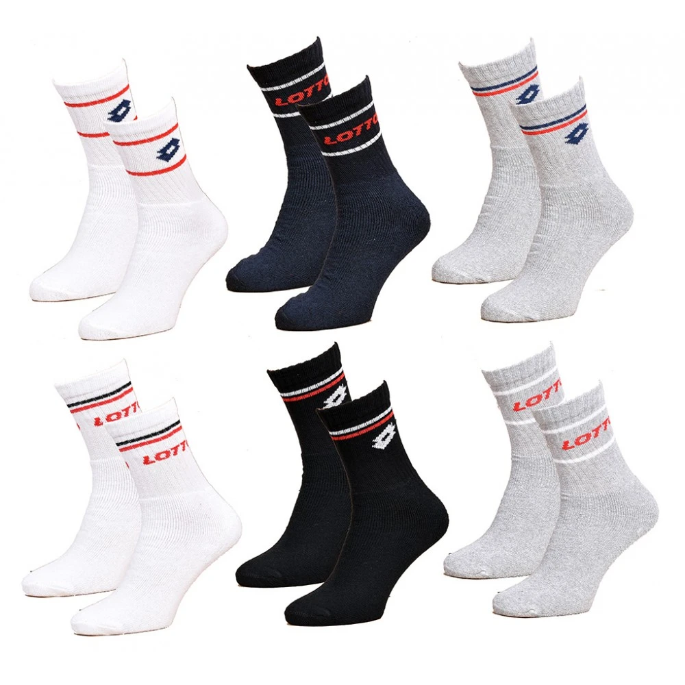 Chaussettes Homme LOTTO TENNIS 3 Chaussettes Homme LOTTO TENNIS