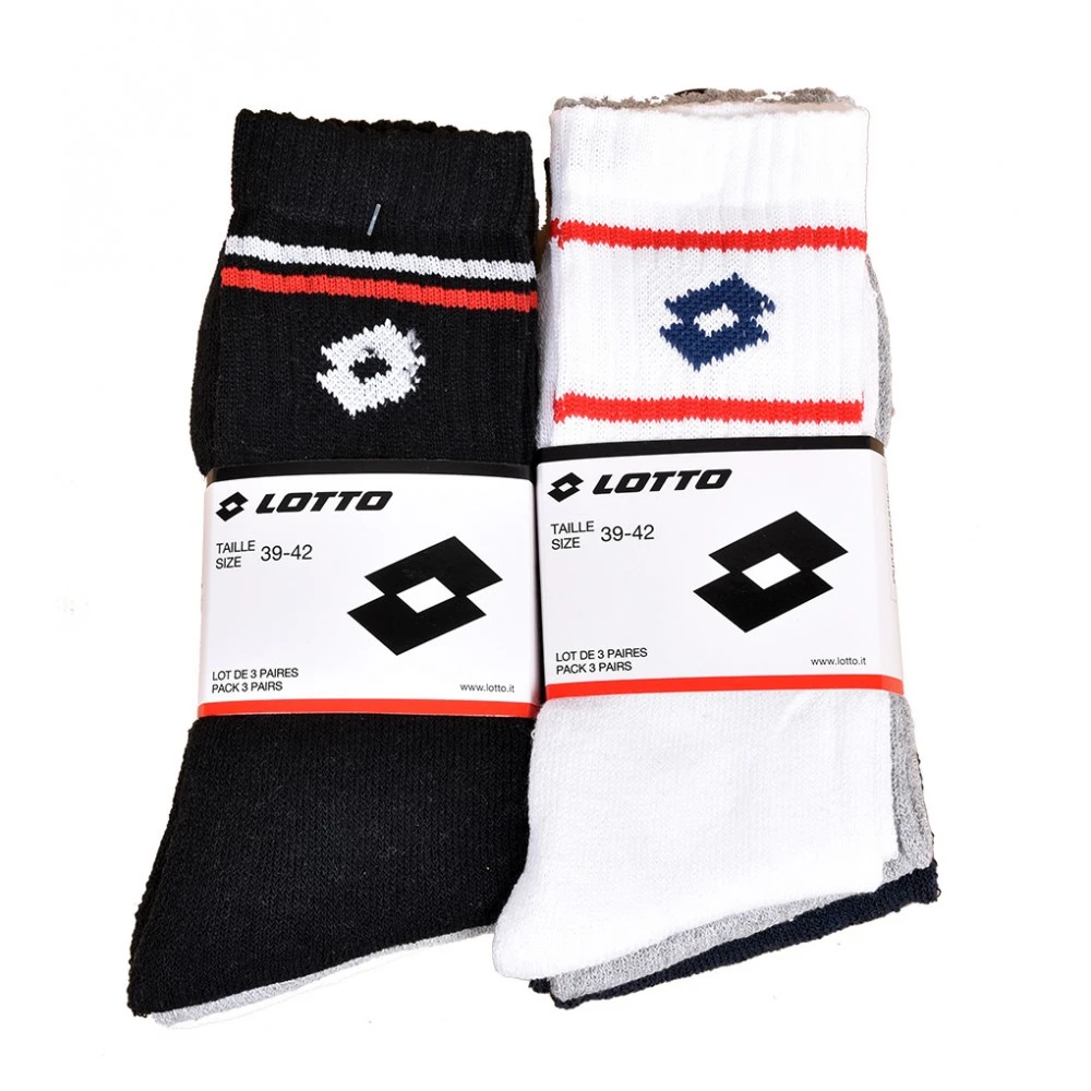 Chaussettes Homme LOTTO TENNIS 4 Chaussettes Homme LOTTO TENNIS – Image 2