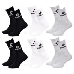 Chaussettes Homme LOTTO TENNIS 23 Chaussettes Homme LOTTO TENNIS -Kappa Magasin chaussettes homme lotto modele tennis assortiment modeles photos selon arrivages 1 9