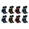 Chaussettes Homme MONSIEUR MADAME En Coton -Assortiment Modèles Photos Selon Arrivages-