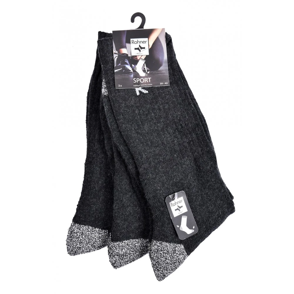 Chaussettes Homme ROHNER Modèle Tennis -Assortiment Modèles Photos Selon Arrivages- 5 Chaussettes Homme ROHNER Modèle Tennis -Assortiment Modèles Photos Selon Arrivages- – Image 3