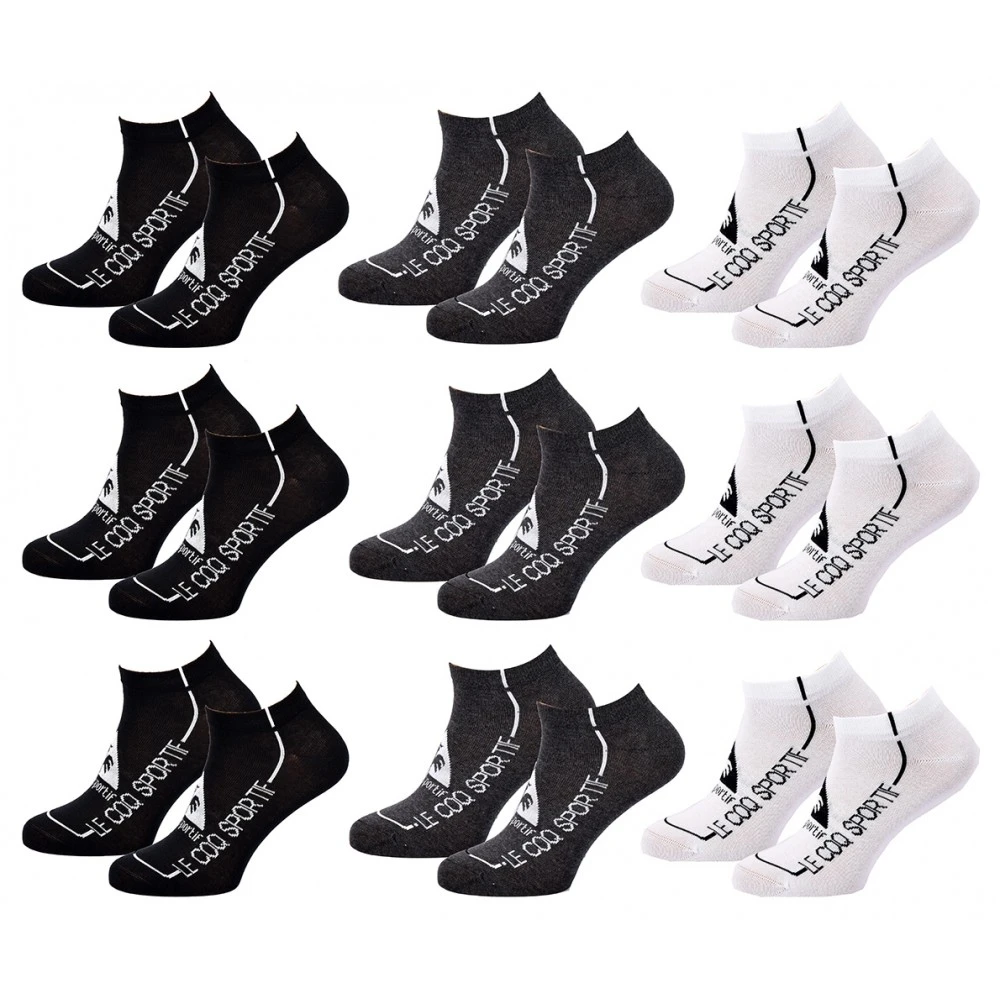 Chaussettes Homme SNEAKER Le Coq Sportif 3 Chaussettes Homme SNEAKER Le Coq Sportif