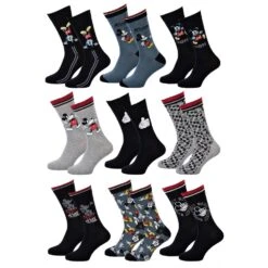 Disney Chaussettes Pack Cadeaux Homme MICKEY