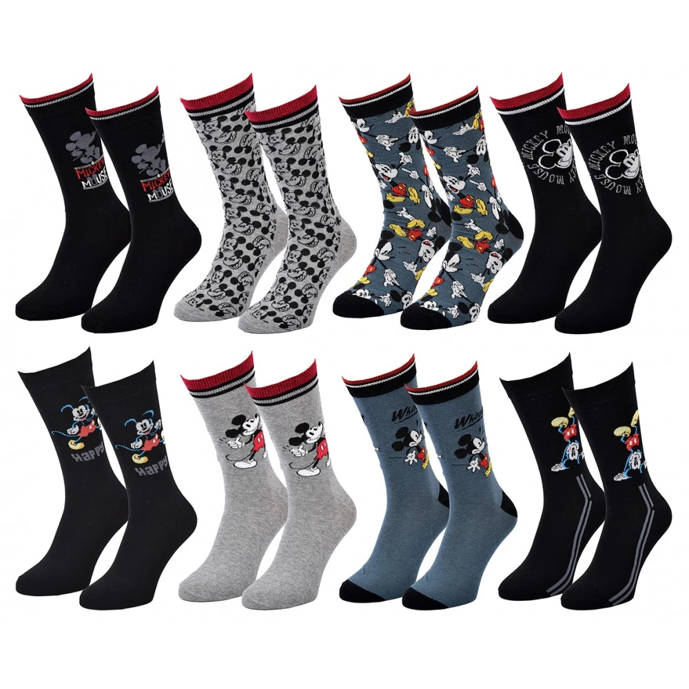 Disney Chaussettes Pack Cadeaux Homme MICKEY 8 Disney Chaussettes Pack Cadeaux Homme MICKEY – Image 6