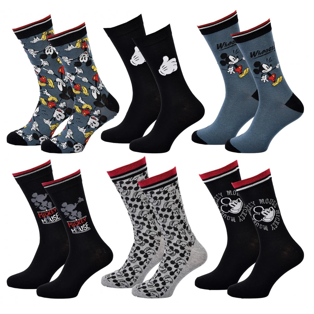 Disney Chaussettes Pack Cadeaux Homme MICKEY 9 Disney Chaussettes Pack Cadeaux Homme MICKEY – Image 7