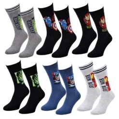 Marvel Chaussettes Pack Cadeaux Homme SUPERHEROS -Kappa Magasin chaussettes pack cadeaux homme superheros 7