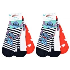 Chaussettes Pack Femme LILO ET STITCH -Kappa Magasin chaussettes pack femme lilo et stitch 10