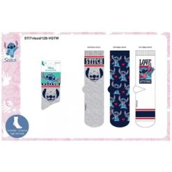 Chaussettes Pack Femme LILO ET STITCH -Kappa Magasin chaussettes pack femme lilo et stitch 15
