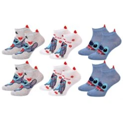 Chaussettes Pack Femme LILO ET STITCH -Kappa Magasin chaussettes pack femme lilo et stitch 16