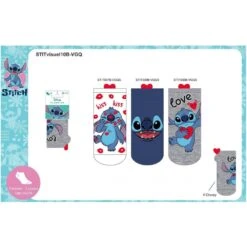Chaussettes Pack Femme LILO ET STITCH -Kappa Magasin chaussettes pack femme lilo et stitch 19
