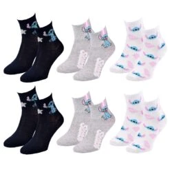 Chaussettes Pack Femme LILO ET STITCH -Kappa Magasin chaussettes pack femme lilo et stitch 5