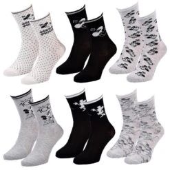 Chaussettes Pack Femme MINNIE -Kappa Magasin chaussettes pack femme minnie 3