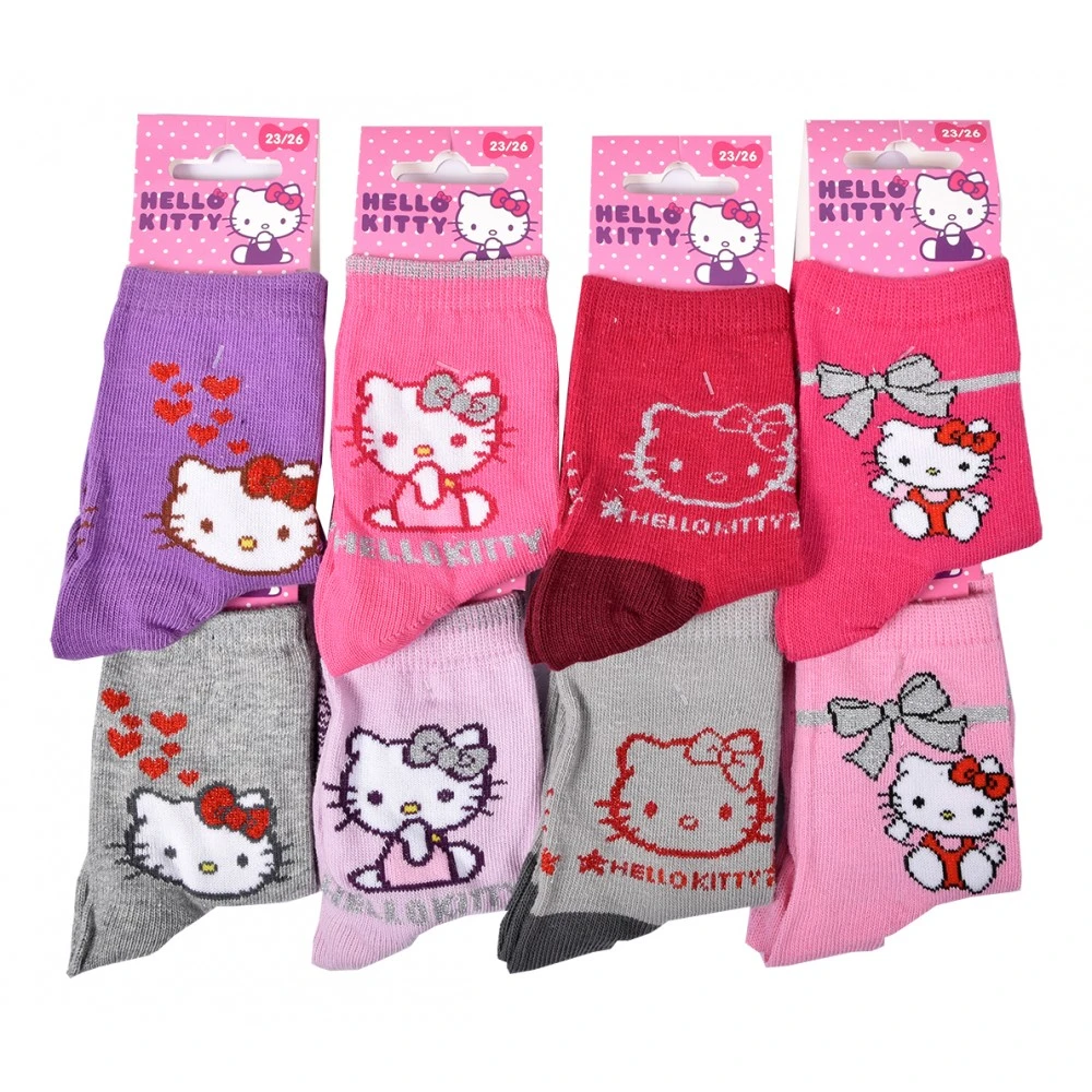 Chaussettes Pack Fille HELLO KITTY 7 Chaussettes Pack Fille HELLO KITTY – Image 5