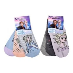 Chaussettes Pack Fille LA REINE DES NEIGES -Kappa Magasin chaussettes pack fille la reine des neiges 12