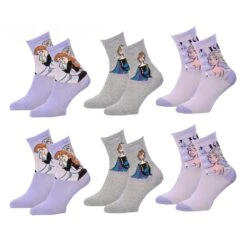 Chaussettes Pack Fille LA REINE DES NEIGES -Kappa Magasin chaussettes pack fille la reine des neiges 16