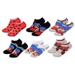 Miraculous Chaussettes Pack Fille LADY B -Kappa Magasin chaussettes pack fille lady b 11