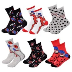 Miraculous Chaussettes Pack Fille LADY B -Kappa Magasin chaussettes pack fille lady b 5