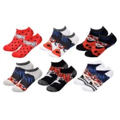 Miraculous Chaussettes Pack Fille LADY B -Kappa Magasin chaussettes pack fille lady b 8