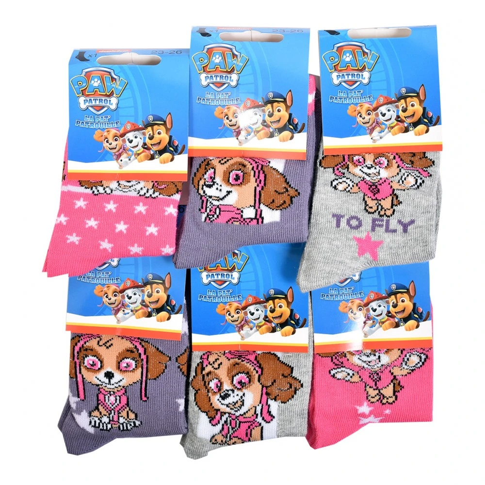 Chaussettes Pack Fille PAT PATROUILLE 8 Chaussettes Pack Fille PAT PATROUILLE – Image 6