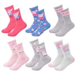 Chaussettes Pack Fille PEPPA PIG -Kappa Magasin chaussettes pack fille peppa pig 1