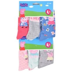 Chaussettes Pack Fille PEPPA PIG -Kappa Magasin chaussettes pack fille peppa pig 3
