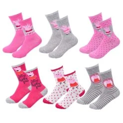 Chaussettes Pack Fille PEPPA PIG -Kappa Magasin chaussettes pack fille peppa pig 4