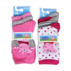 Chaussettes Pack Fille PEPPA PIG -Kappa Magasin chaussettes pack fille peppa pig 6