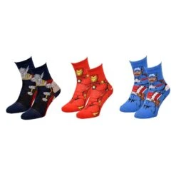 Marvel Chaussettes Pack Garçon AVENGERS -Kappa Magasin chaussettes pack garcon avengers 12