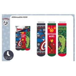Marvel Chaussettes Pack Garçon AVENGERS -Kappa Magasin chaussettes pack garcon avengers 18