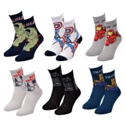 Marvel Chaussettes Pack Garçon AVENGERS -Kappa Magasin chaussettes pack garcon avengers 5