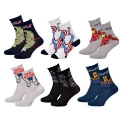 Marvel Chaussettes Pack Garçon AVENGERS -Kappa Magasin chaussettes pack garcon avengers 6