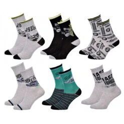 Chaussettes Pack Garçon FAST AND FURIOUS 14 Chaussettes Pack Garçon FAST AND FURIOUS -Kappa Magasin chaussettes pack garcon fast and furious 3