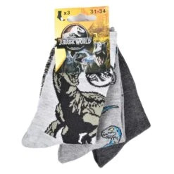 Jurassic World Chaussettes Pack Garçon JURAPARK -Kappa Magasin chaussettes pack garcon jurassic park 14