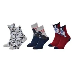 STAR WARS Chaussettes Pack Garçon LA GUERRE DES ETOILES -Kappa Magasin chaussettes pack garcon la guerre des etoiles 3