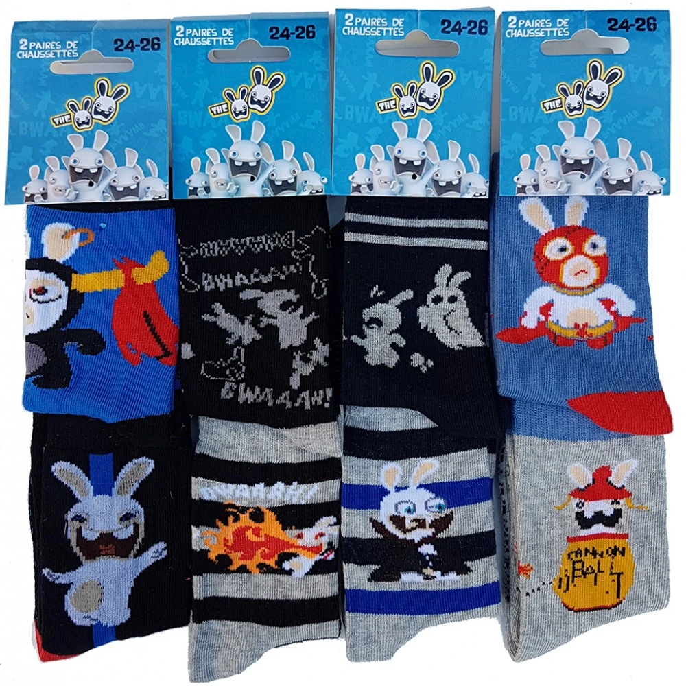 Chaussettes Pack Garçon LAPINS CRETINS 10 Chaussettes Pack Garçon LAPINS CRETINS – Image 8