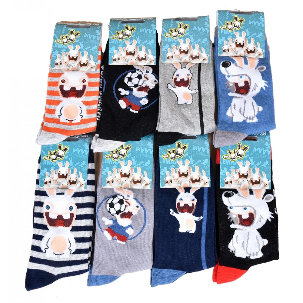 Chaussettes Pack Garçon LAPINS CRETINS 11 Chaussettes Pack Garçon LAPINS CRETINS – Image 9