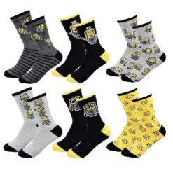 Chaussettes Pack Garçon MOI, MOCHE ET MECHANT 27 Chaussettes Pack Garçon MOI, MOCHE ET MECHANT -Kappa Magasin chaussettes pack garcon moi moche et mechant 10