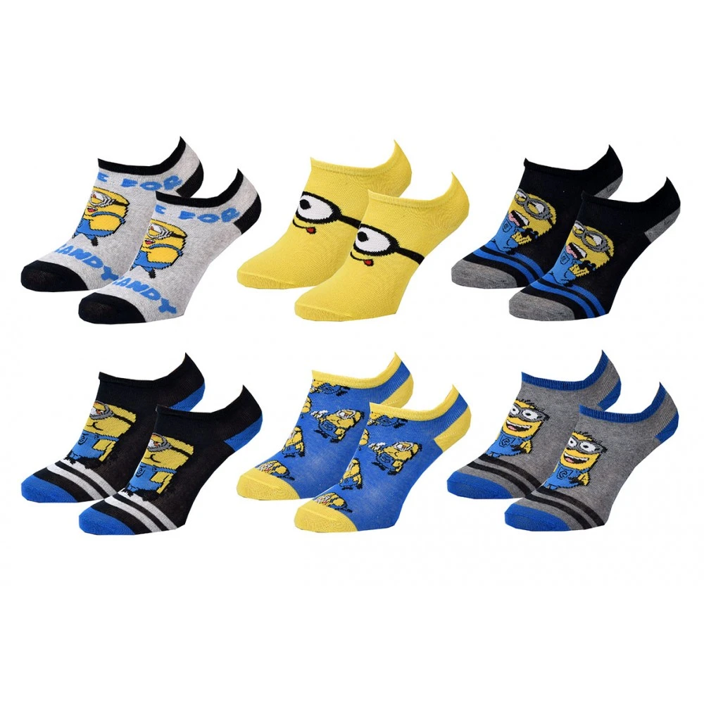 Chaussettes Pack Garçon MOI, MOCHE ET MECHANT 11 Chaussettes Pack Garçon MOI, MOCHE ET MECHANT – Image 9