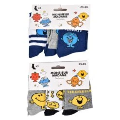 Chaussettes Pack Garçon MONSIEUR MADAME -Kappa Magasin chaussettes pack garcon monsieur madame 11