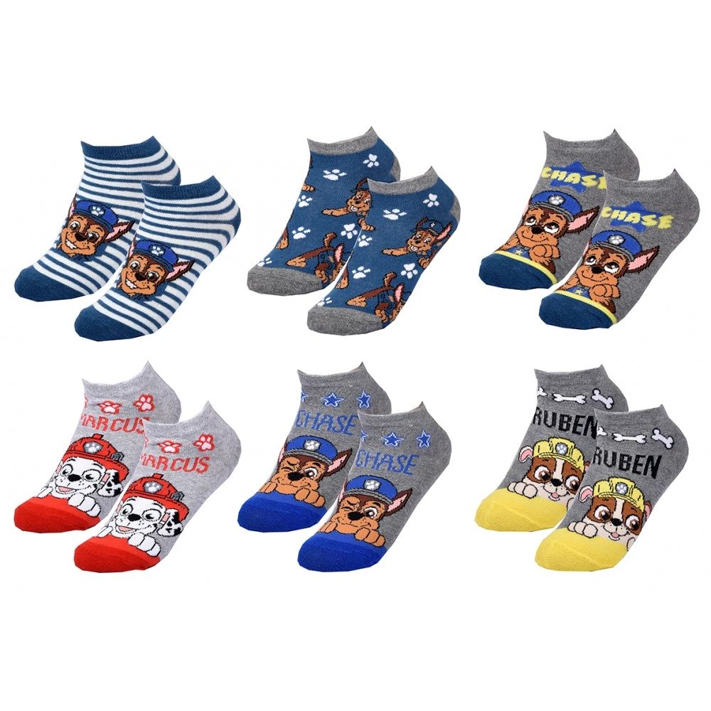 Chaussettes Pack Garçon PAT PATROUILLE 8 Chaussettes Pack Garçon PAT PATROUILLE – Image 6