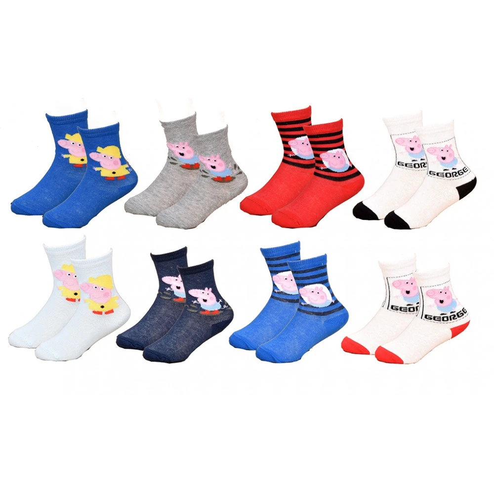Chaussettes Pack Garçon PEPPA PIG 4 Chaussettes Pack Garçon PEPPA PIG – Image 2