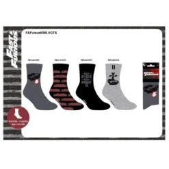 Chaussettes Pack HOMME FAST AND FURIOUS -Kappa Magasin chaussettes pack homme et l extraterrestre 18