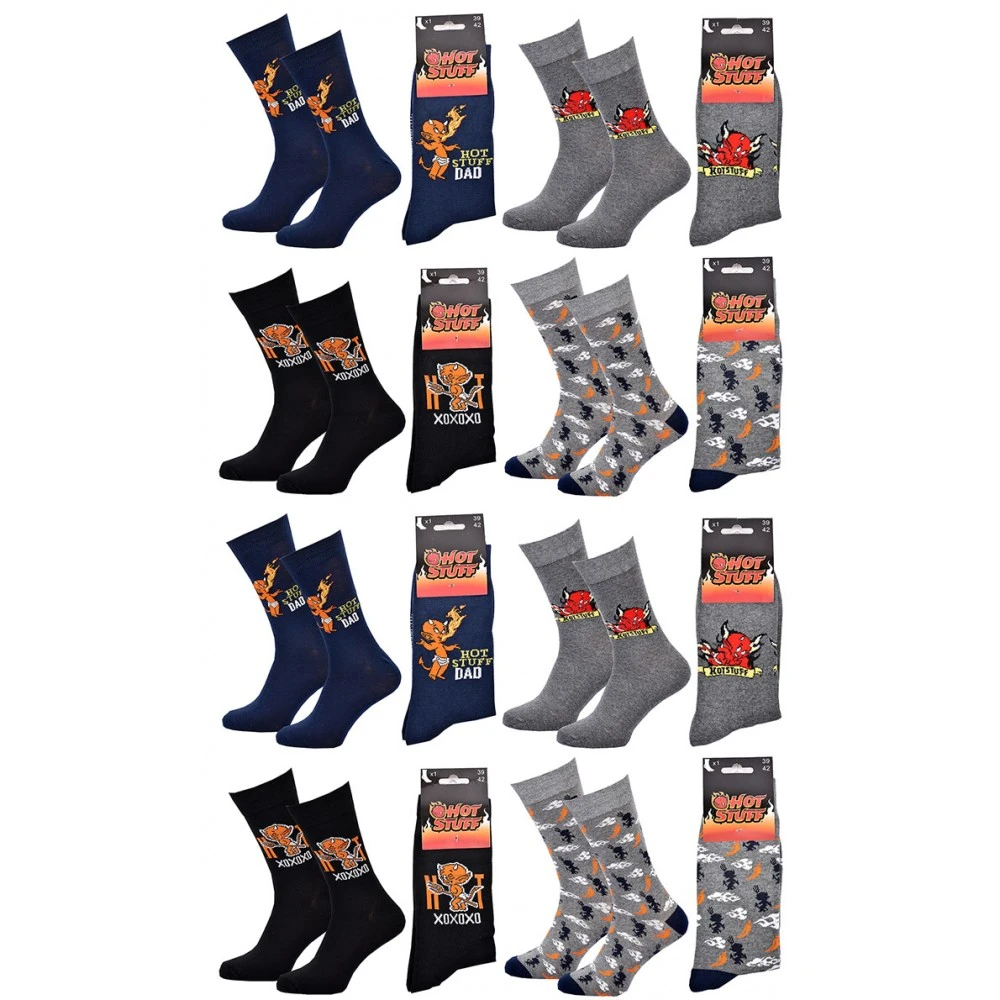 Chaussettes Pack HOMME HOT STUFF 5 Chaussettes Pack HOMME HOT STUFF – Image 3